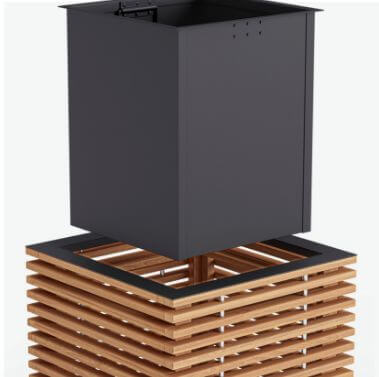 Planter Boxes - Removable aluminum insert lets you garden and transport plants easily