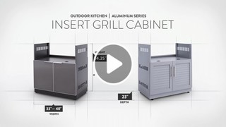 Insert Grill Cabinet Video